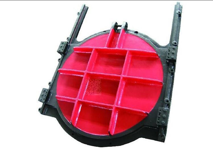 铸铁镶铜圆闸门 铸铁镶铜圆闸门